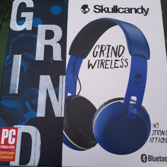 Skullcandy(スカルキャンディ)の値下Skullcandy GRID WIRELESS ワイヤレス　ヘッドフォン スマホ/家電/カメラのオーディオ機器(ヘッドフォン/イヤフォン)の商品写真