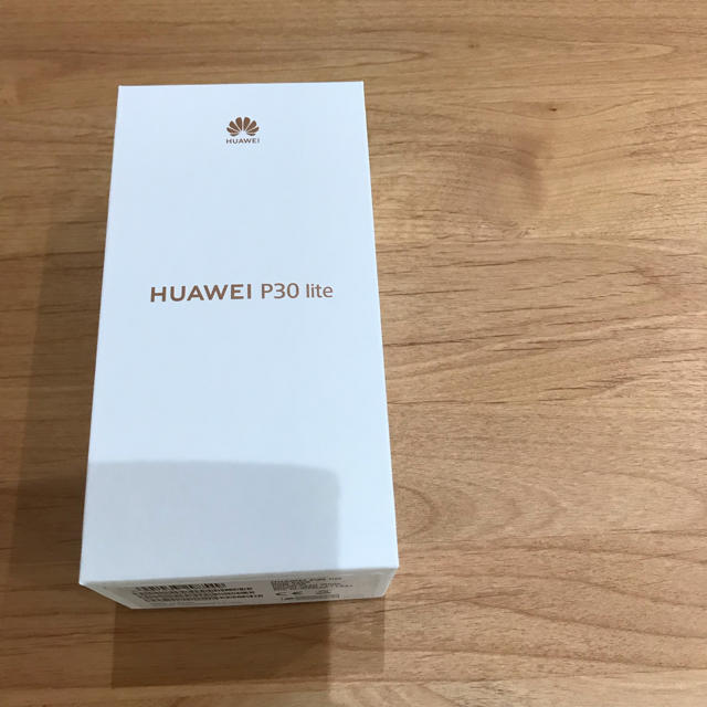 【新品未開封】SIMフリー版  HUAWEI P30lite  ホワイト