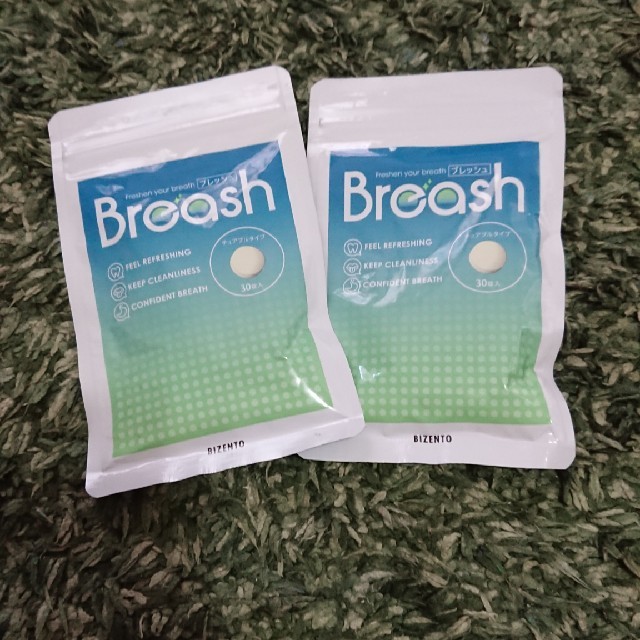 ブレッシュ Breash 2袋 コスメ/美容のオーラルケア(口臭防止/エチケット用品)の商品写真