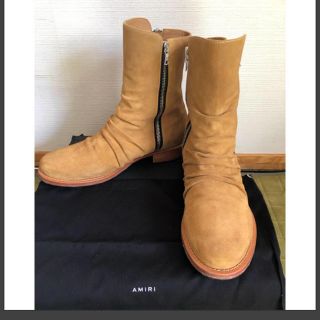 サンローラン(Saint Laurent)の美品　amiri  スエードブーツ　45 約29.0〜30.0cm(ブーツ)