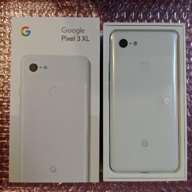 NTTdocomo(エヌティティドコモ)のGoogle Pixel 3 XL 128GB ホワイト SIMフリー 新品 スマホ/家電/カメラのスマートフォン/携帯電話(スマートフォン本体)の商品写真