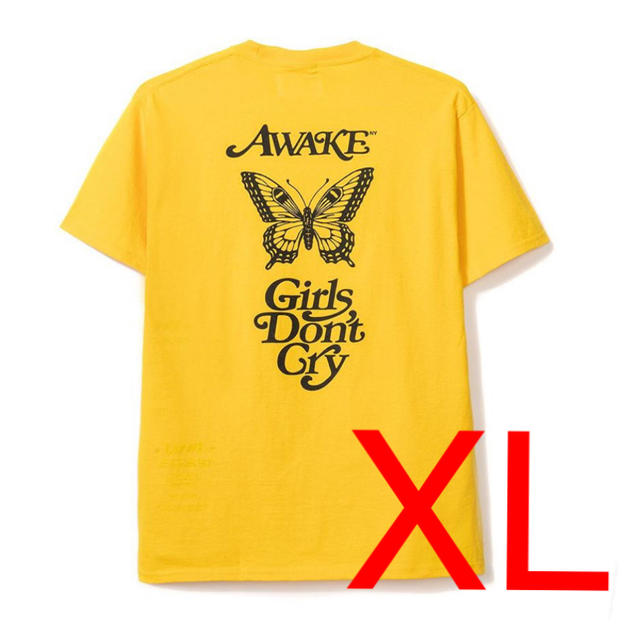 AWAKE   XL Tシャツ awake NY Girls Don't Cry verdy の通販 by しゅ