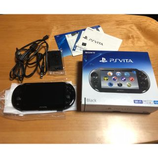 プレイステーションヴィータ(PlayStation Vita)のPSVITA PCH-2000 ブラック BLACK(携帯用ゲーム機本体)