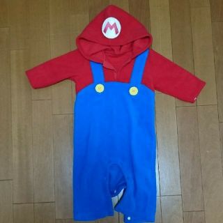 ハロウィン用  マリオコスプレ衣装(カバーオール)