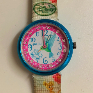 スウォッチ(swatch)のティンカーベル腕時計 子供用スイス製腕時計 ディズニー(腕時計)