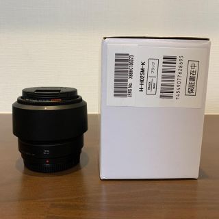 パナソニック(Panasonic)のPanasonic H-H025M-K 単焦点レンズ(レンズ(単焦点))