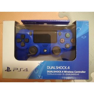 ワイヤレスコントローラー(DUALSHOCK4) ウェイブ・ブルー(その他)