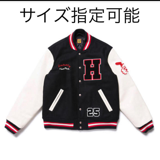 GDC(ジーディーシー)のVARSITY JACKET GDC human made ガルドン スタジャン メンズのジャケット/アウター(スタジャン)の商品写真