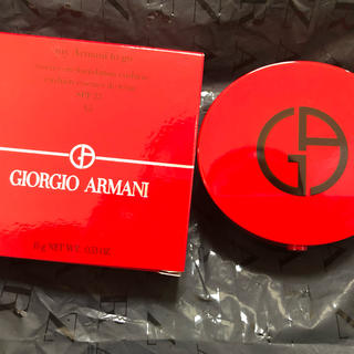 ジョルジオアルマーニ(Giorgio Armani)の新品！未使用GIORGIO ARMANIアルマーニリキッドクッションファンデ(ファンデーション)
