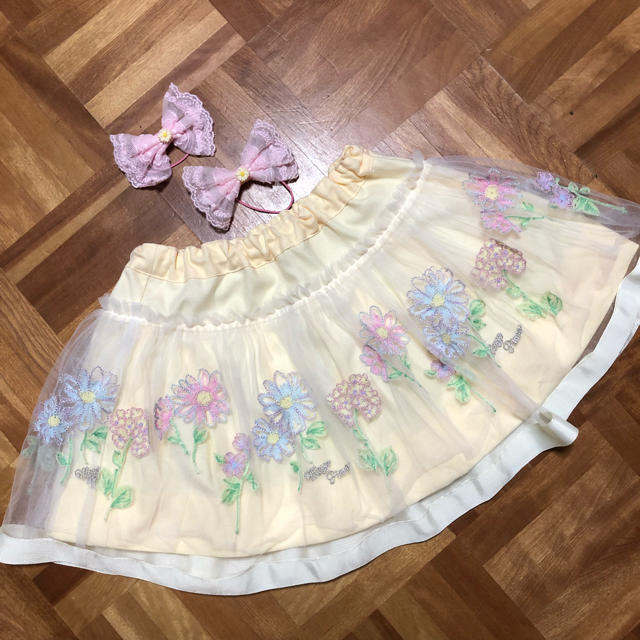 mezzo piano(メゾピアノ)の蜜柑様専用 キッズ/ベビー/マタニティのキッズ服女の子用(90cm~)(スカート)の商品写真