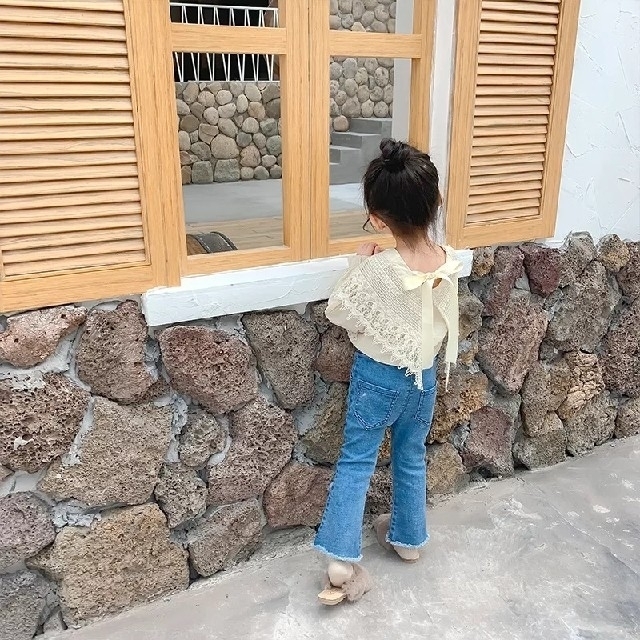 ZARA KIDS(ザラキッズ)の【❣残りわずか❣】レースブラウス⋈韓国子供服 キッズ/ベビー/マタニティのキッズ服女の子用(90cm~)(ブラウス)の商品写真