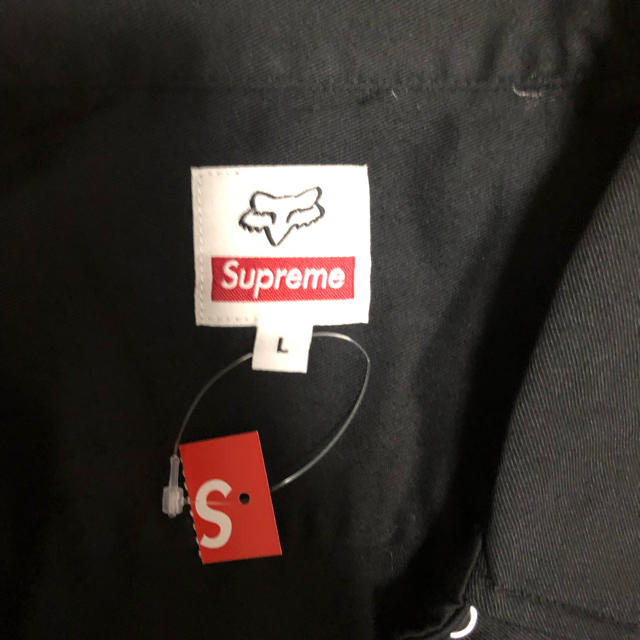 Supreme HONDA FOX RACING work shirt L 2