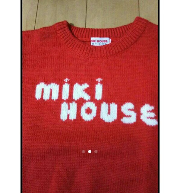 mikihouse(ミキハウス)の本日お値下げ❤ニット セーター 110 キッズ/ベビー/マタニティのキッズ服女の子用(90cm~)(ニット)の商品写真