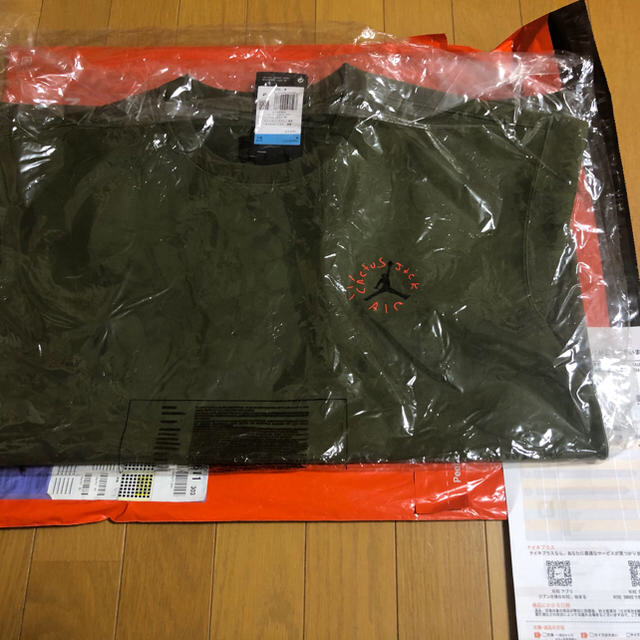 NIKE(ナイキ)のM Nike Jordan Travis Scott Tシャツ メンズのトップス(Tシャツ/カットソー(半袖/袖なし))の商品写真