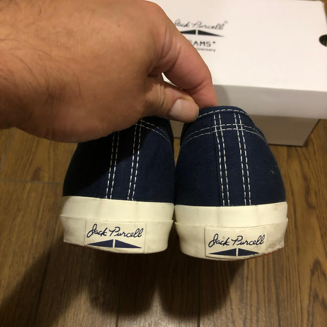 CONVERSE(コンバース)の【中古品】ビームス プラス 別注 converse jack purcell メンズの靴/シューズ(スニーカー)の商品写真