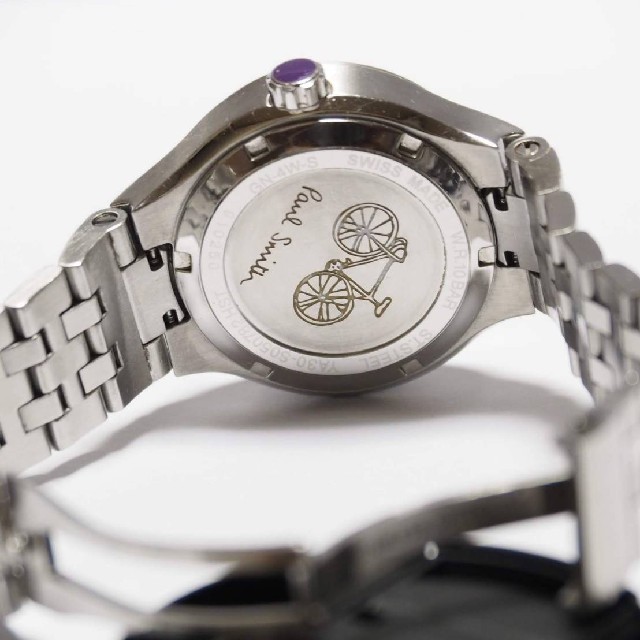 腕時計ポールスミス クオーツ 刻印 自転車