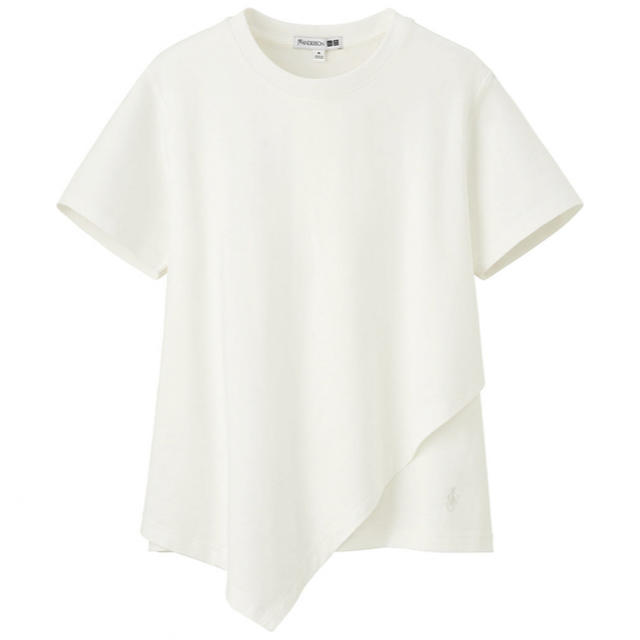 UNIQLO(ユニクロ)の【ユニクロJWアンダーソン】ラッフルＴ レディースのトップス(Tシャツ(半袖/袖なし))の商品写真