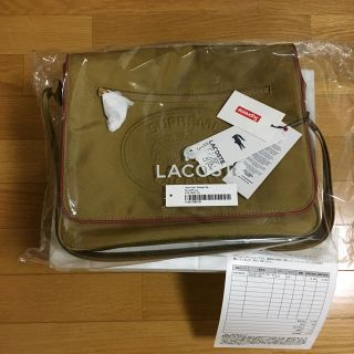 シュプリーム(Supreme)の新品Supreme/LACOSTE Messenger Bag ラコステ シュプ(メッセンジャーバッグ)