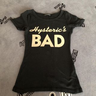 ヒステリックグラマー(HYSTERIC GLAMOUR)のヒステリックグラマー hysteric’a BAD ロゴT(Tシャツ/カットソー(半袖/袖なし))