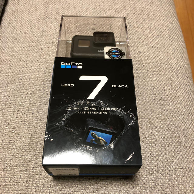 GoPro(ゴープロ)の【新品未開封】GoPro HERO 7 BLACK ゴープロ ヒーローgopro スマホ/家電/カメラのカメラ(ビデオカメラ)の商品写真