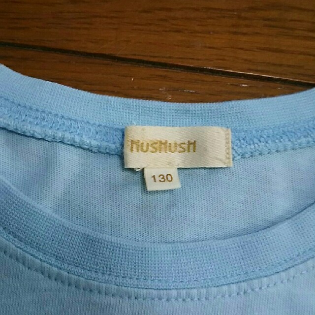 HusHush(ハッシュアッシュ)のHusHush Tシャツ 130センチ キッズ/ベビー/マタニティのキッズ服女の子用(90cm~)(Tシャツ/カットソー)の商品写真