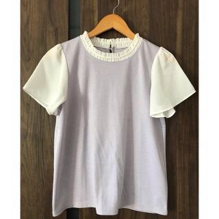 マジェスティックレゴン(MAJESTIC LEGON)のフリルTシャツ(Tシャツ(半袖/袖なし))