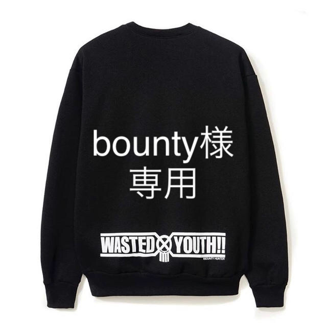 wasted youth x bounty hunter スウェット