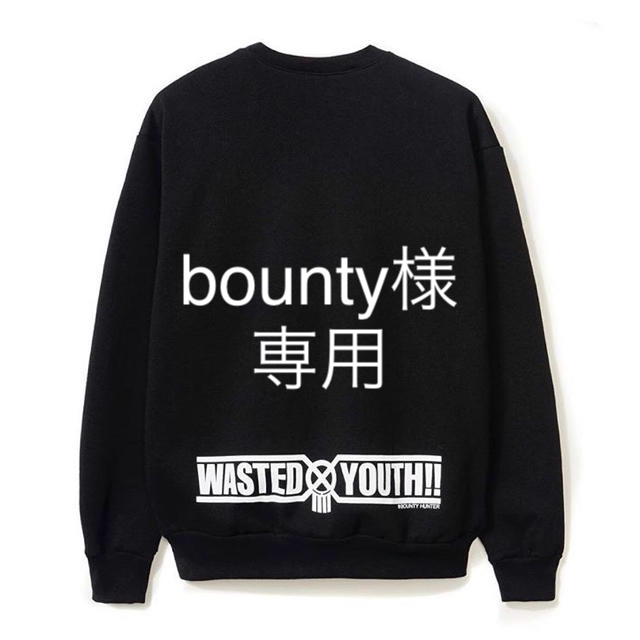 スウェットwasted youth x bounty hunter スウェット