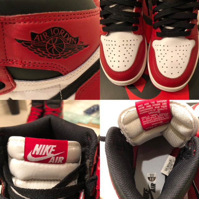 NIKE(ナイキ)のNIKE アシュベル様専用AIR JORDAN 1 RETRO Chicago メンズの靴/シューズ(スニーカー)の商品写真