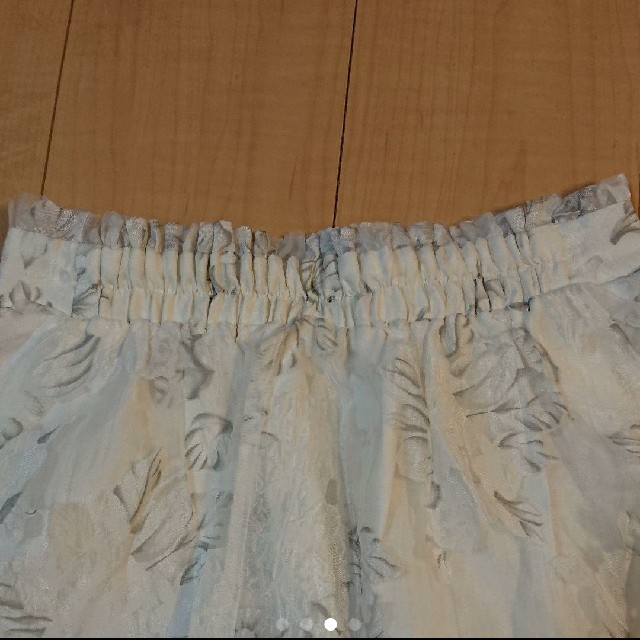 GRL(グレイル)のオーガンジー 花柄スカート レディースのスカート(ひざ丈スカート)の商品写真
