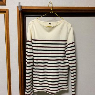 ムジルシリョウヒン(MUJI (無印良品))の無印用品　長袖　ボーダー(Tシャツ/カットソー(七分/長袖))