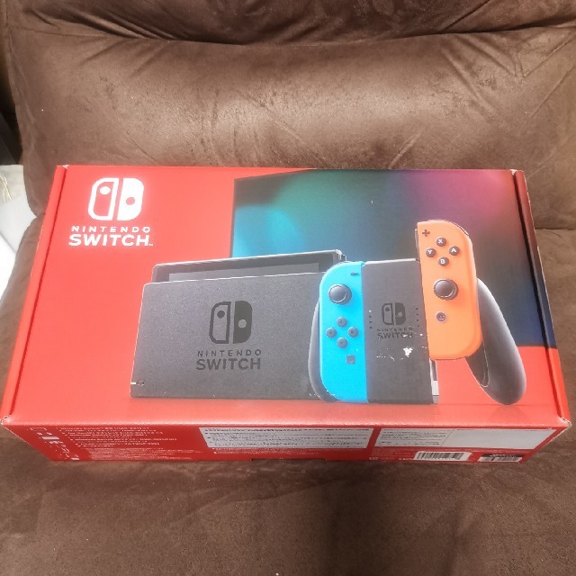 新品未使用 任天堂 Switch ネオン