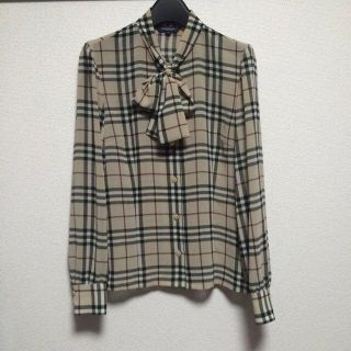 バーバリー(BURBERRY) ボウタイ シャツ/ブラウス(レディース/長袖)の バーバリー(BURBERRY) ボウタイ シャツ/ブラウス(レディース/長袖)の