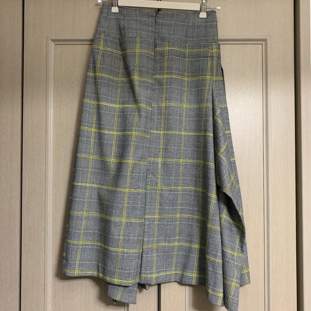 MIDWEST(ミッドウエスト)のTARO  HORIUCHI チェックスカート レディースのスカート(ひざ丈スカート)の商品写真