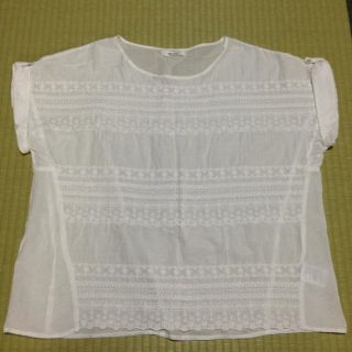ニコアンド(niko and...)のniko and...☆刺繍プルオーバー(シャツ/ブラウス(半袖/袖なし))