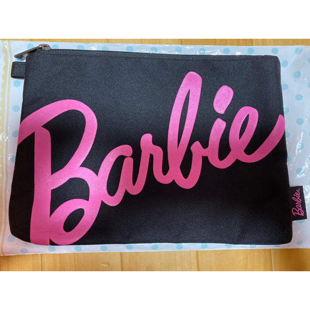 バービー　ポーチ　クラッチバック　Barbie バッグ　 レディースのファッション小物(ポーチ)の商品写真