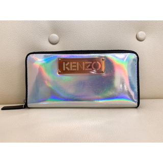 ケンゾー(KENZO)のKENZO 長財布 メタリック シルバー(長財布)