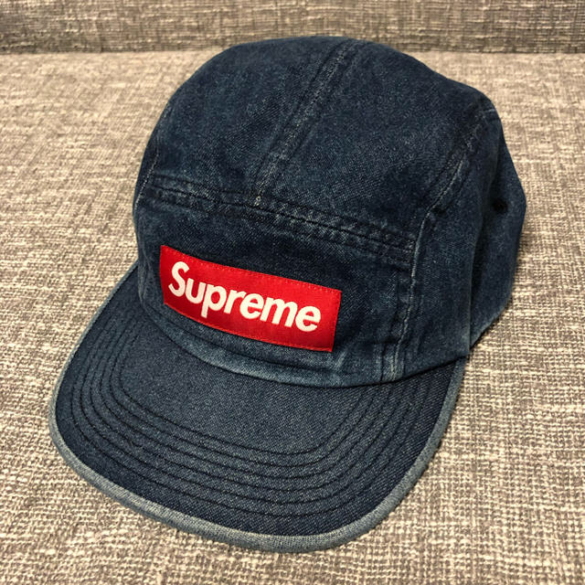 Supreme(シュプリーム)のSupreme denim camp cap 18ss メンズの帽子(キャップ)の商品写真