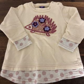 アナスイミニ(ANNA SUI mini)のアナスイミニ ＊ トレーナー 90 ＊ スウェット トップス アニマル(Tシャツ/カットソー)