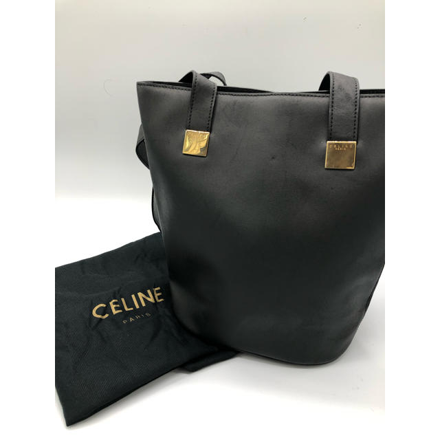 celine(セリーヌ)の中古品◆セリーヌ◆トートバッグ◆ブラック レディースのバッグ(トートバッグ)の商品写真