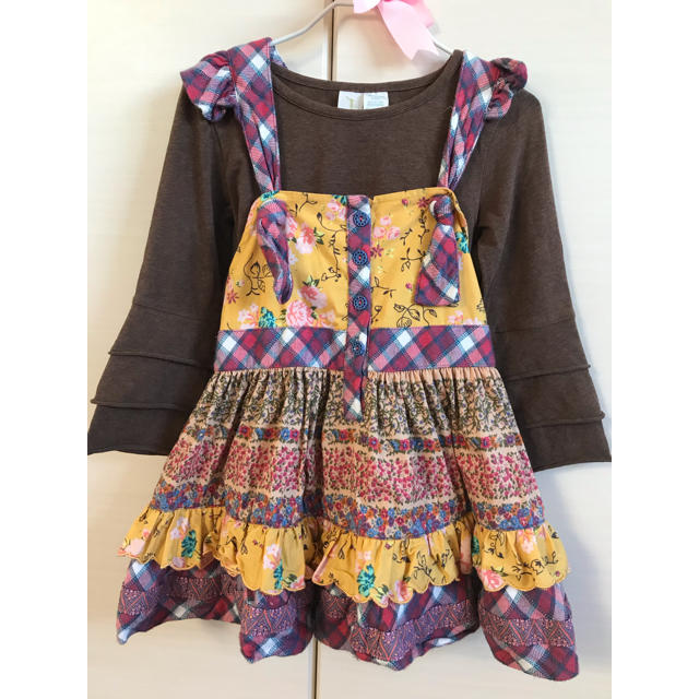 Boden(ボーデン)のk.k.t442様専用　Matilda Janeノットトップカットソー キッズ/ベビー/マタニティのキッズ服女の子用(90cm~)(ワンピース)の商品写真