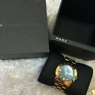 マークバイマークジェイコブス(MARC BY MARC JACOBS)のMARCゴールド時計💕(腕時計)