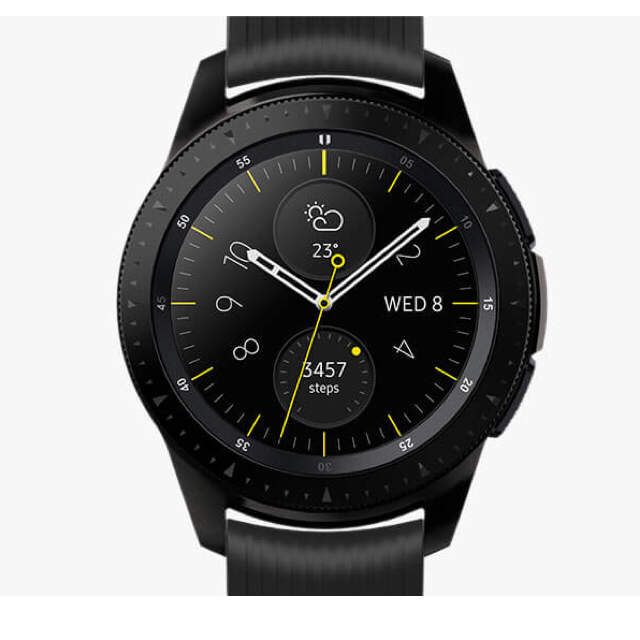 【美品】Galaxy Watch(42mm) ミッドナイトブラックSM-R810