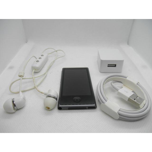 Apple - iPod nano 16GB 第7世代　アップル　スペースグレイ　フルセット