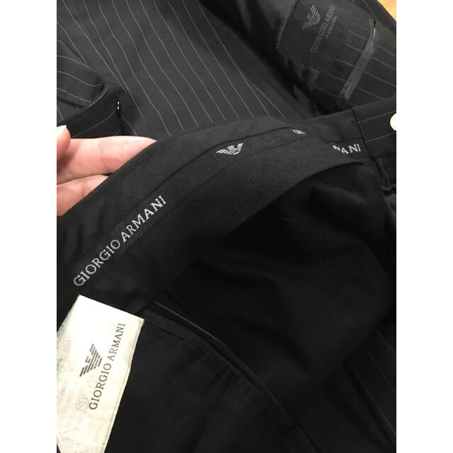 Giorgio Armani(ジョルジオアルマーニ)のシンセイ様専用！！ジョルジオアルマーニ スーツ 美品 最終値引き！！ メンズのスーツ(セットアップ)の商品写真