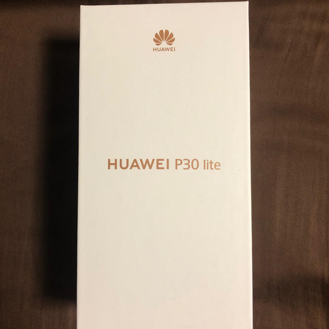 Huawei P30LITE WHITE 白　新品未使用