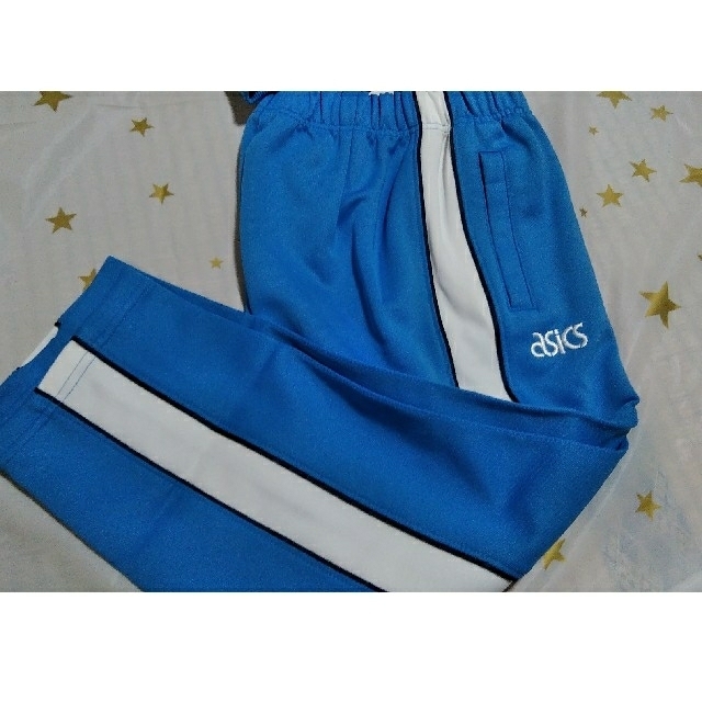 asics(アシックス)のアシックス　ジャージ　120㎝　上下　セット キッズ/ベビー/マタニティのキッズ服男の子用(90cm~)(その他)の商品写真