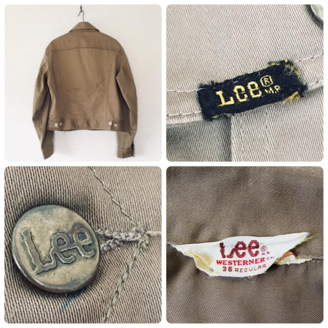 Lee(リー)の70s 70年代 ビンテージLeeWESTENERリーウエスターナー100J メンズのジャケット/アウター(その他)の商品写真