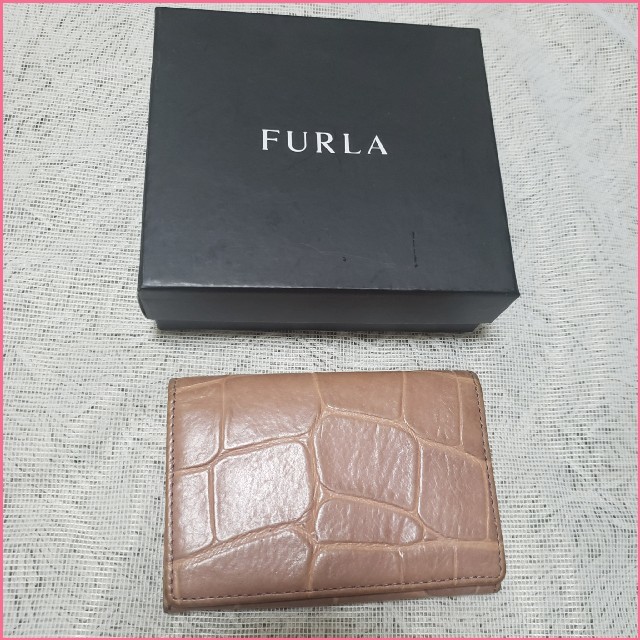 Furla(フルラ)の箱付/FURLAフルラ/カードケース、定期入れ、名刺入れ/サーモンピンク レディースのファッション小物(名刺入れ/定期入れ)の商品写真