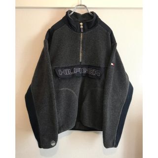 トミーヒルフィガー(TOMMY HILFIGER)の[希少] TOMMY HILFIGER 90s アノラック  ボア  フリース(ブルゾン)